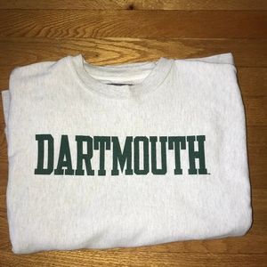 WHITE DARTMOUTH SWEATSHIRT NO STAINS